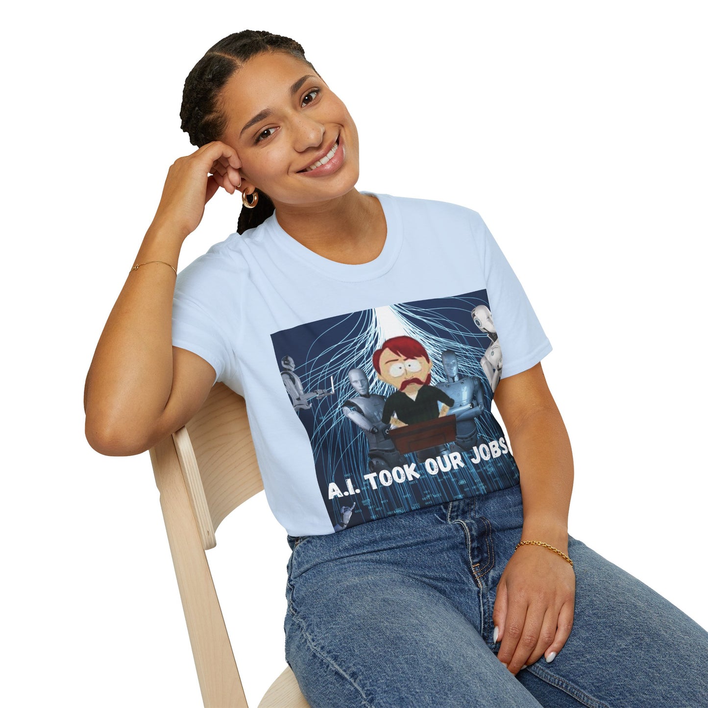 AI - Unisex Softstyle T-Shirt