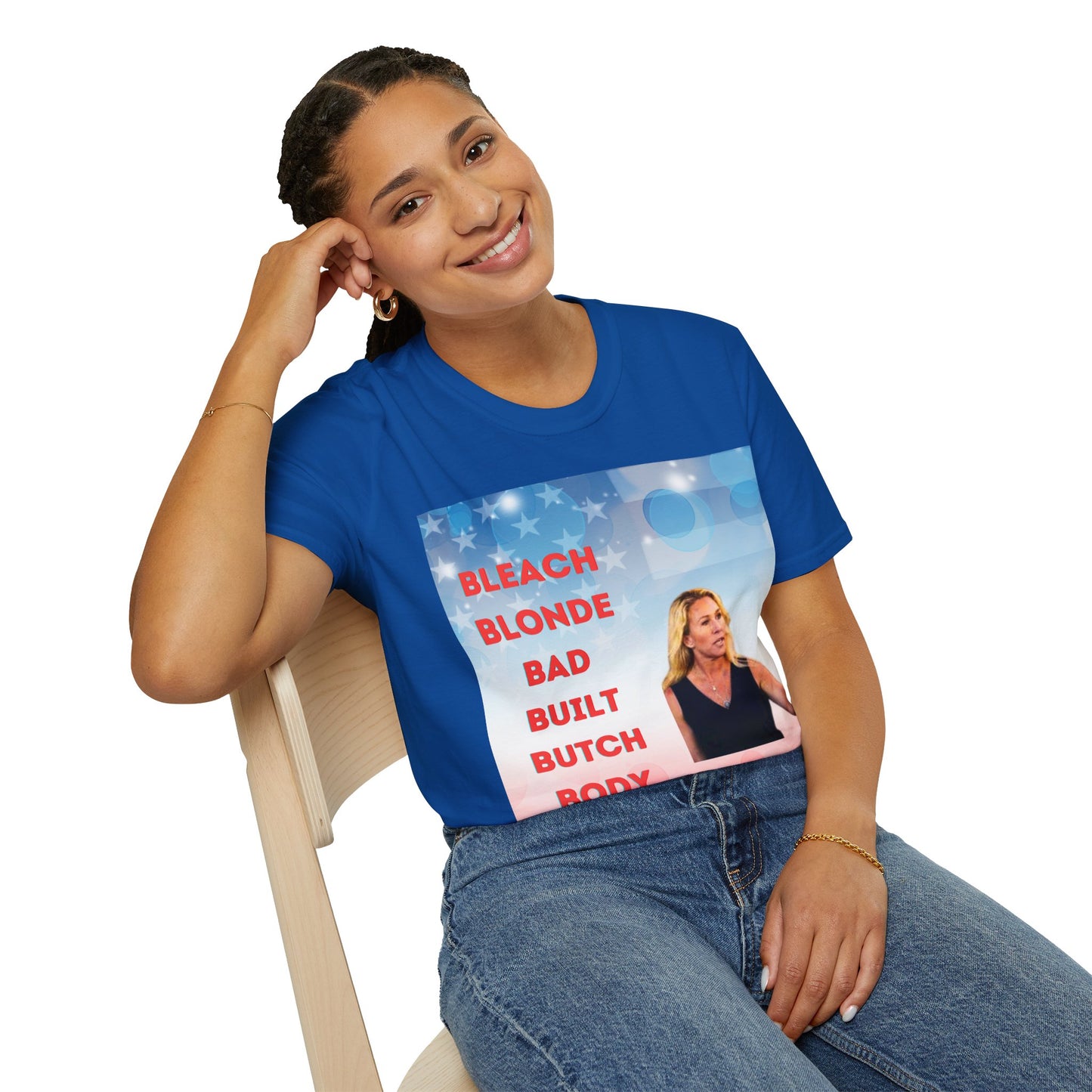 BAD BUILT - Unisex Softstyle T-Shirt