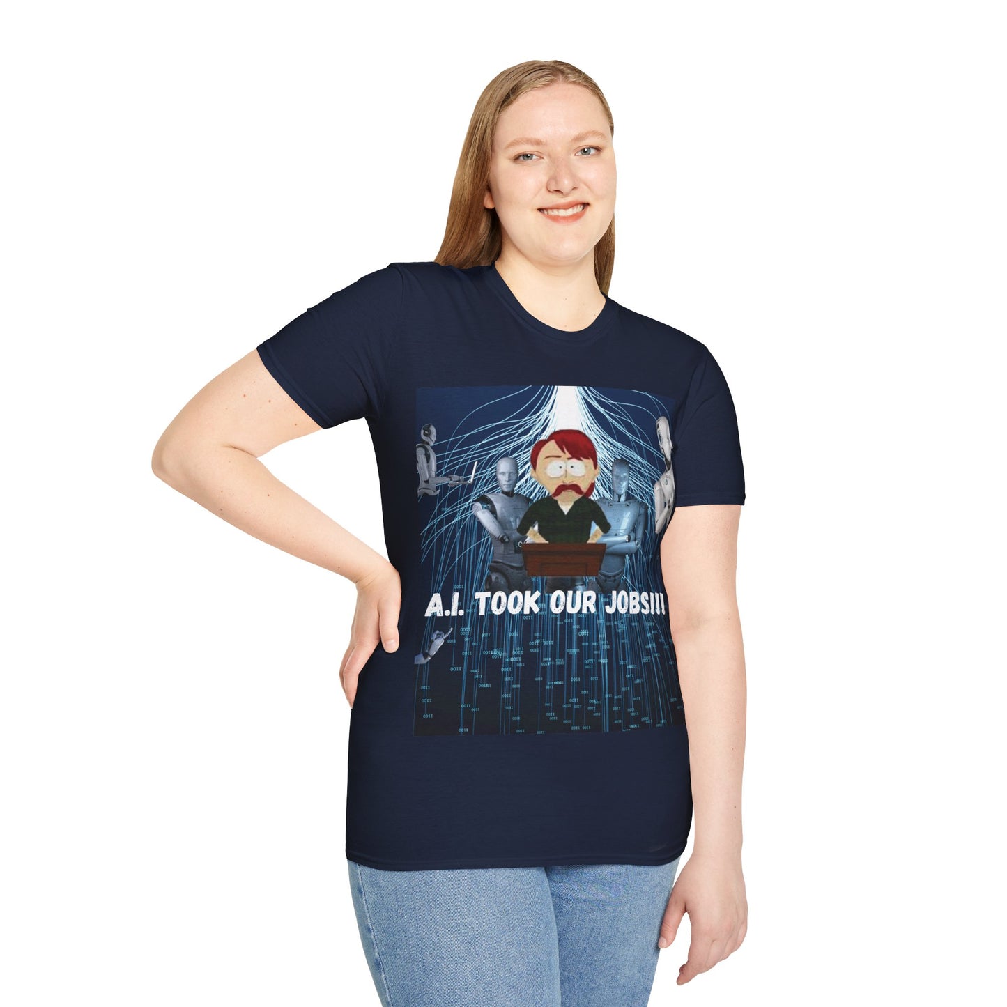 AI - Unisex Softstyle T-Shirt