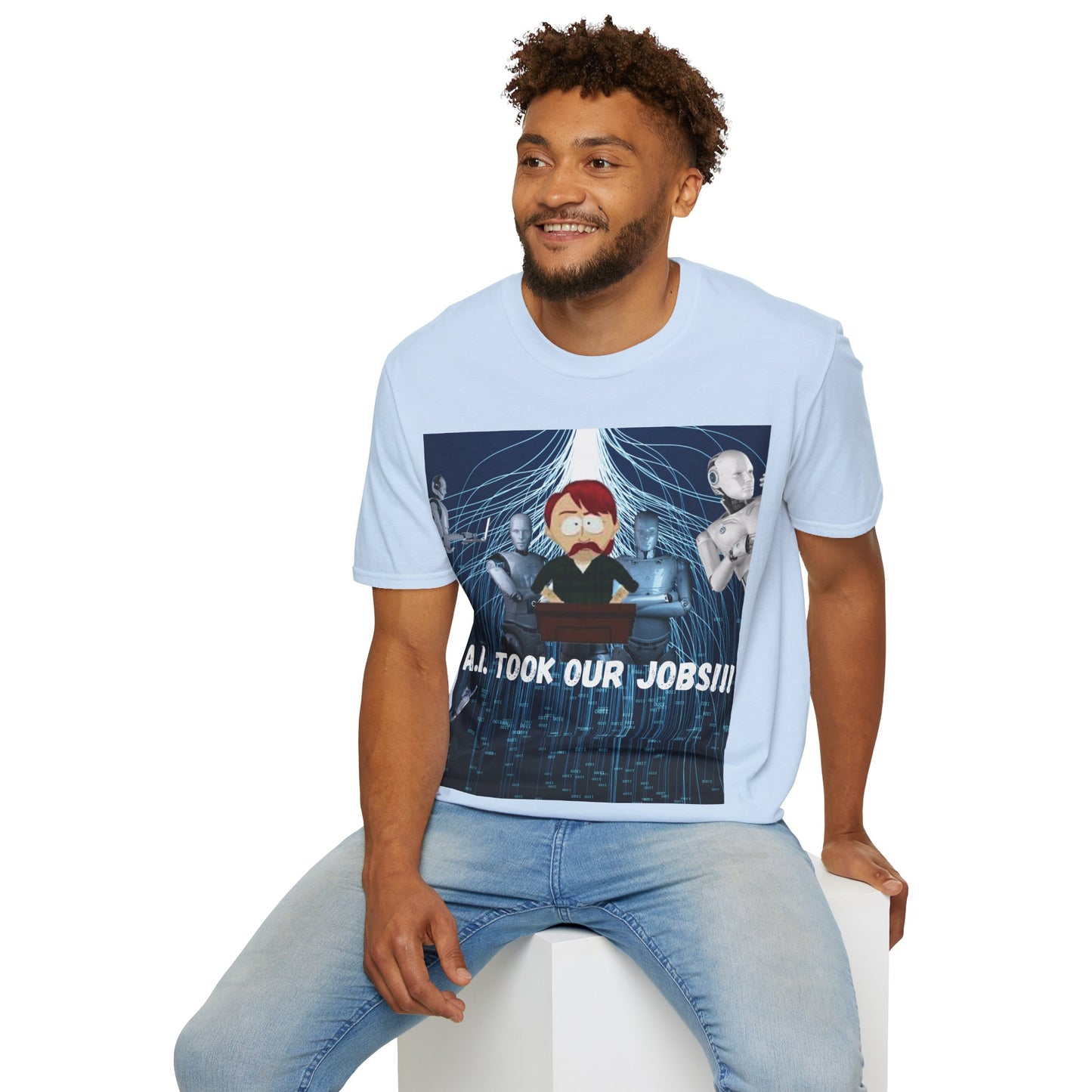 AI - Unisex Softstyle T-Shirt