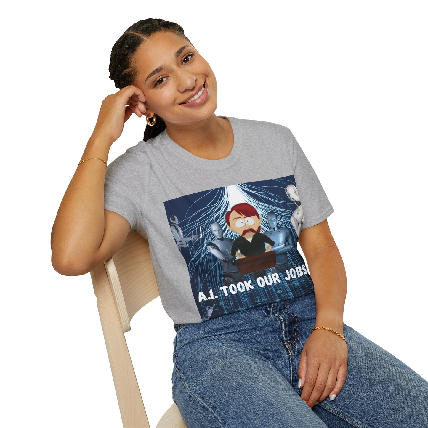 AI - Unisex Softstyle T-Shirt