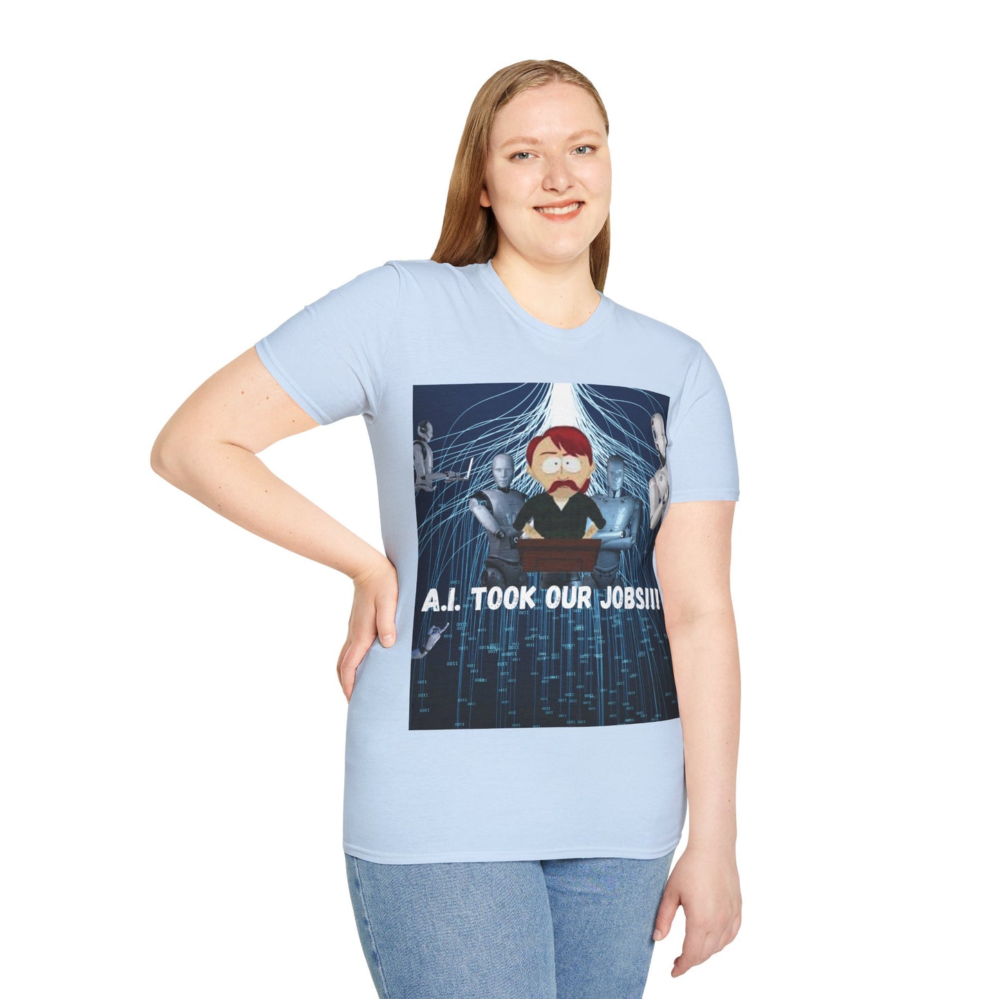 AI - Unisex Softstyle T-Shirt
