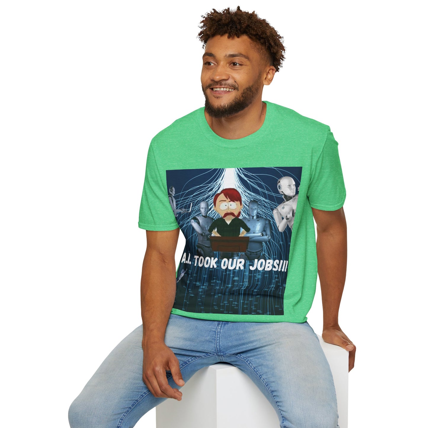 AI - Unisex Softstyle T-Shirt