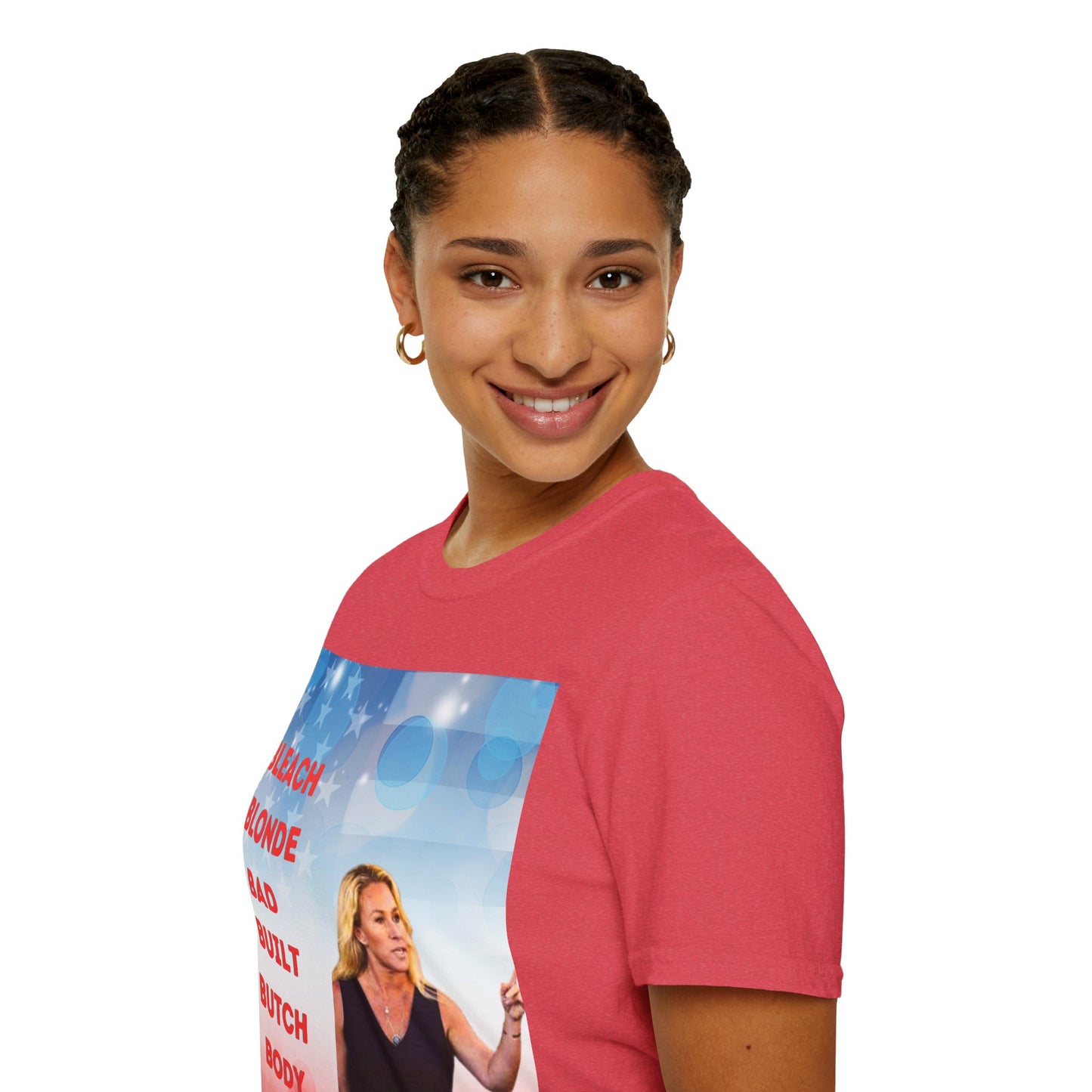 BAD BUILT - Unisex Softstyle T-Shirt