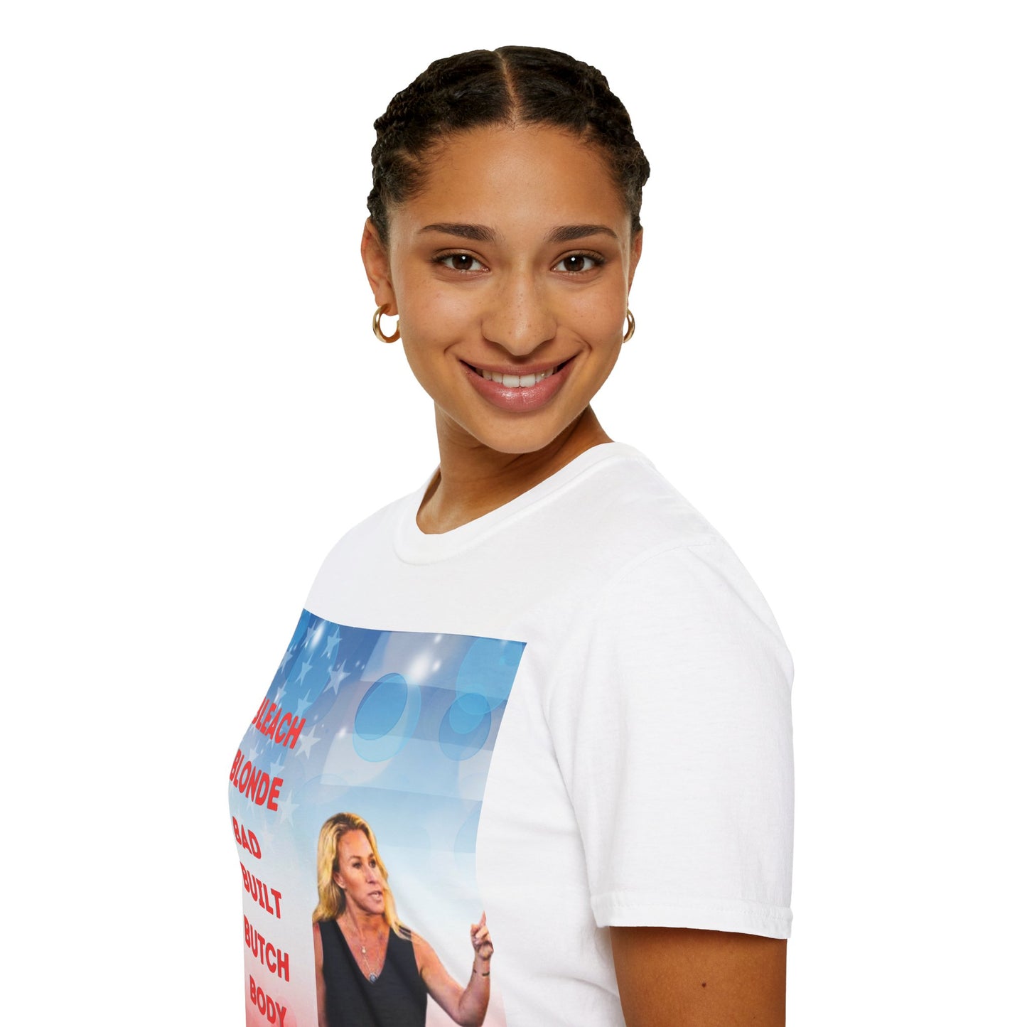 BAD BUILT - Unisex Softstyle T-Shirt