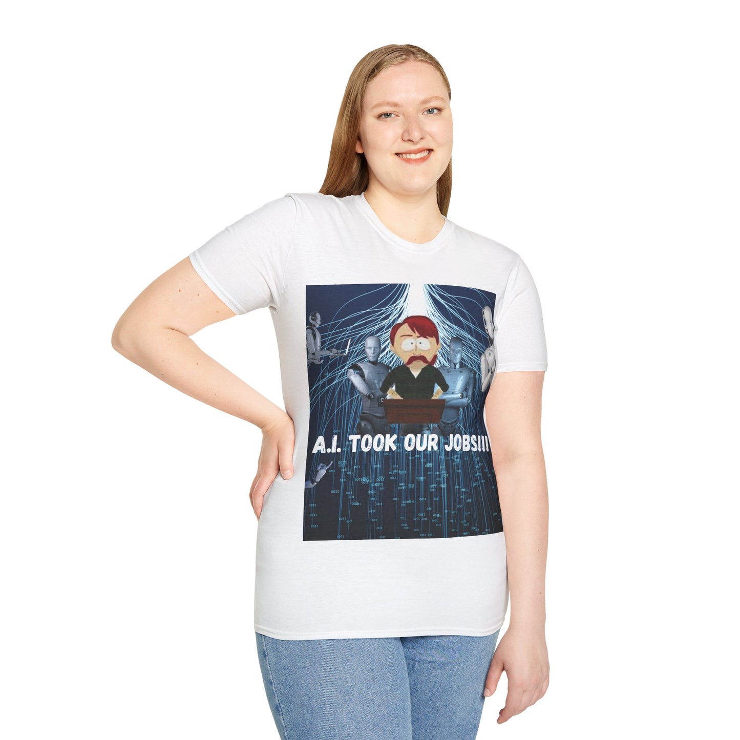 AI - Unisex Softstyle T-Shirt