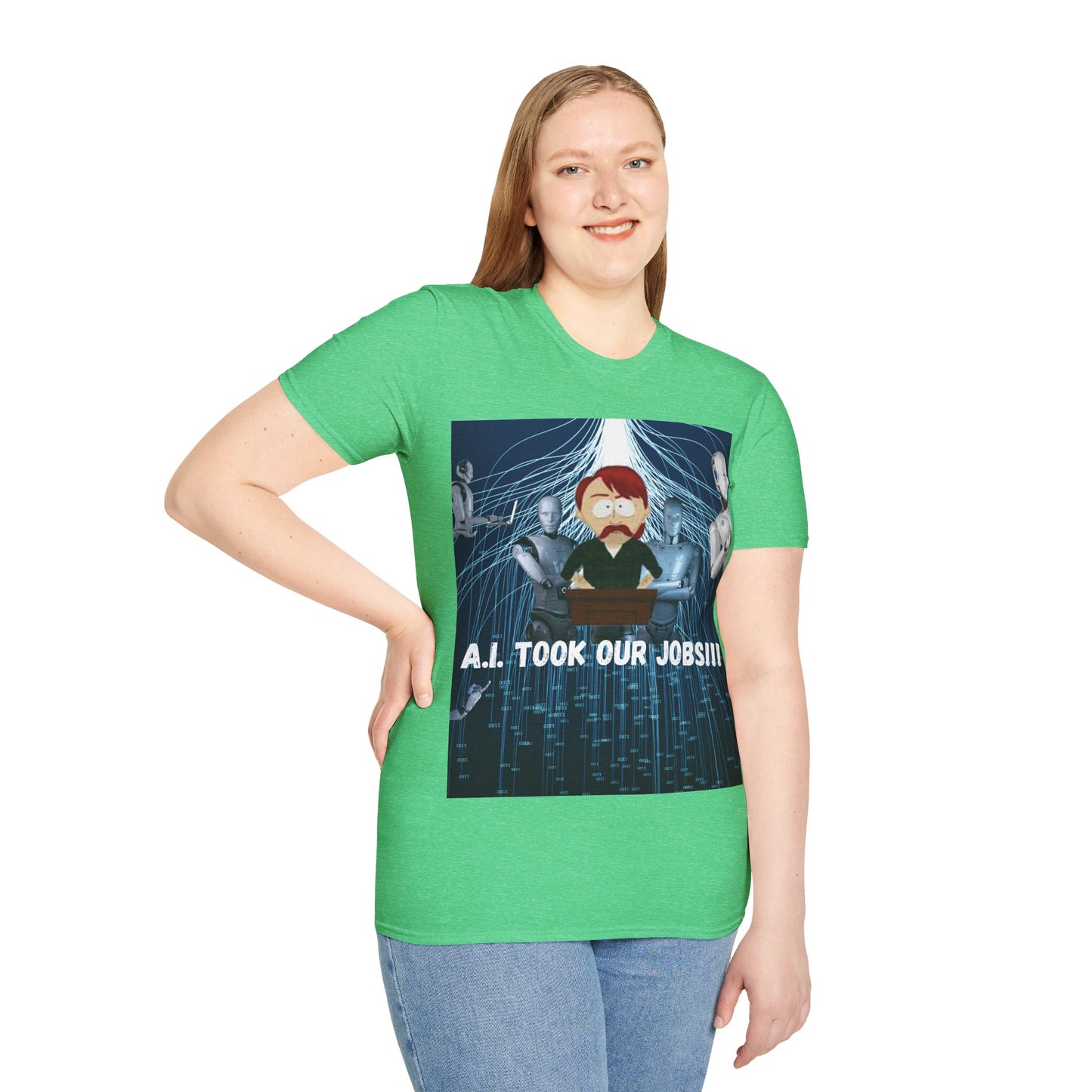 AI - Unisex Softstyle T-Shirt