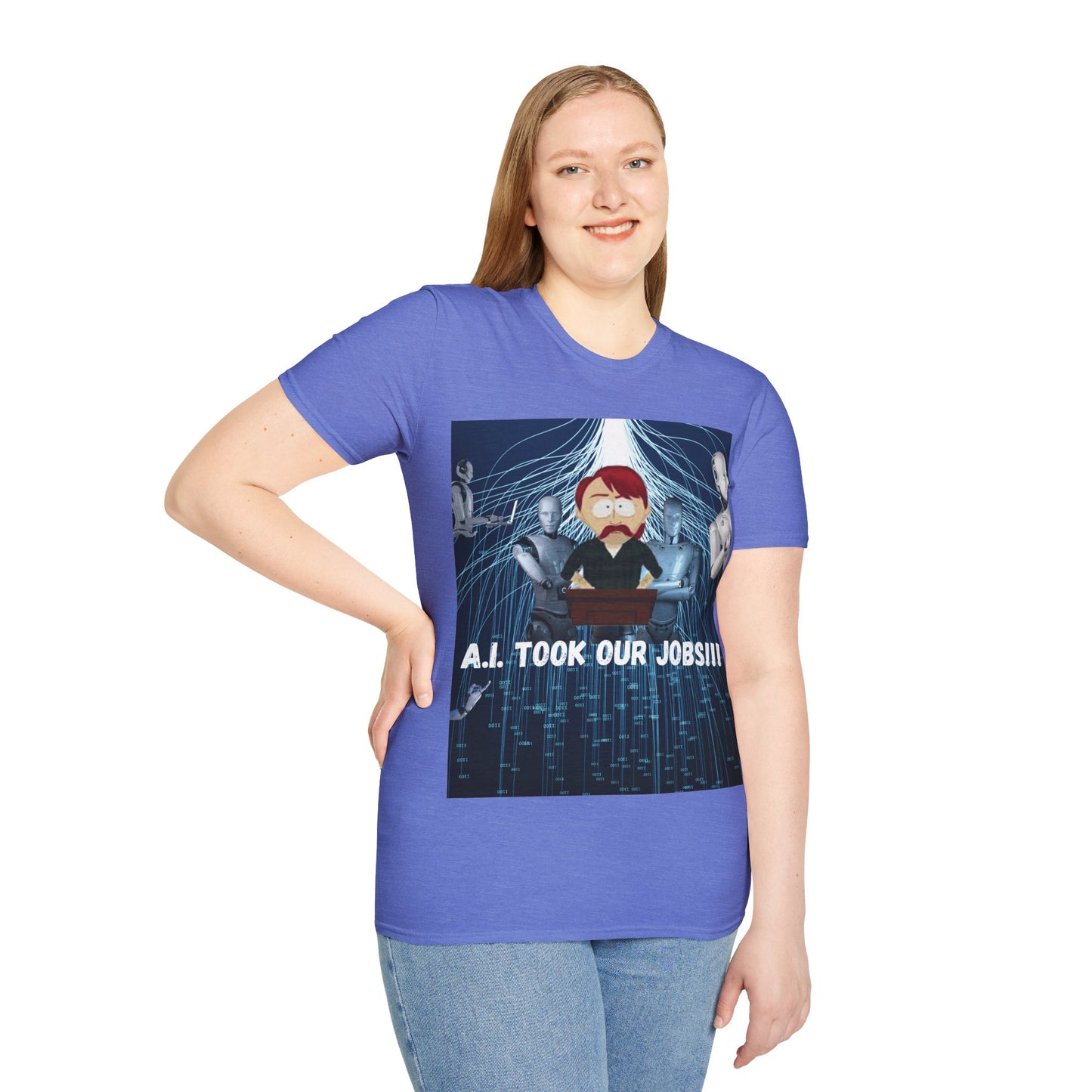 AI - Unisex Softstyle T-Shirt