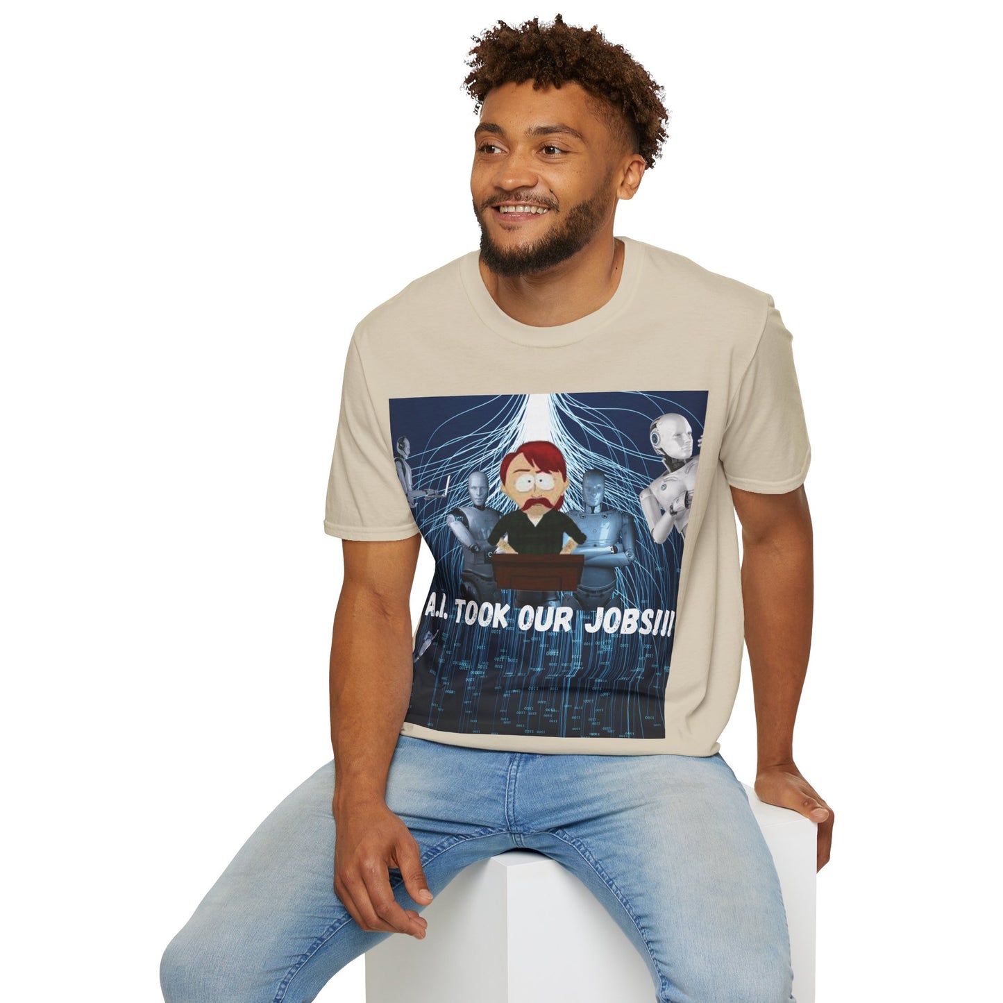 AI - Unisex Softstyle T-Shirt