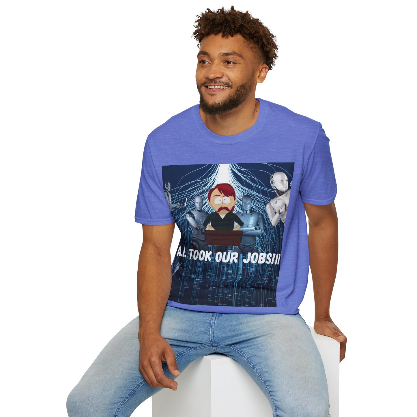 AI - Unisex Softstyle T-Shirt