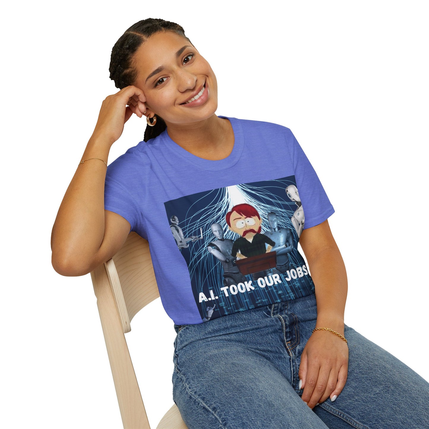 AI - Unisex Softstyle T-Shirt