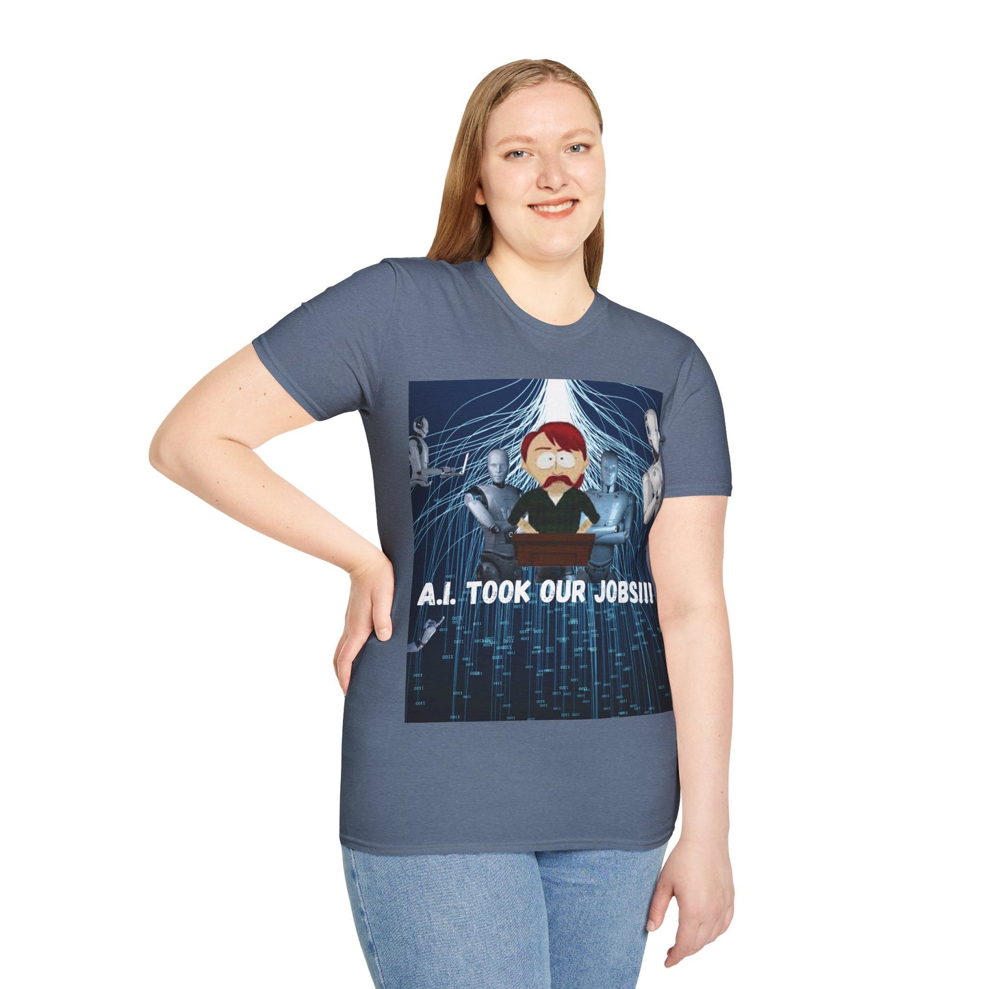 AI - Unisex Softstyle T-Shirt