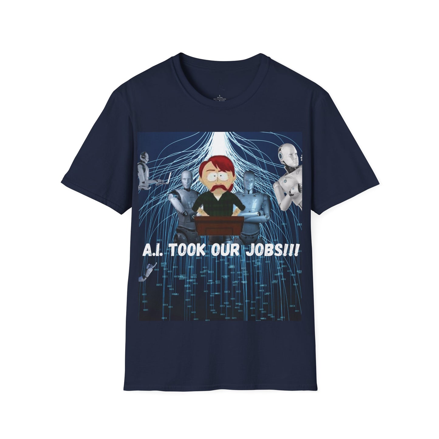 AI - Unisex Softstyle T-Shirt