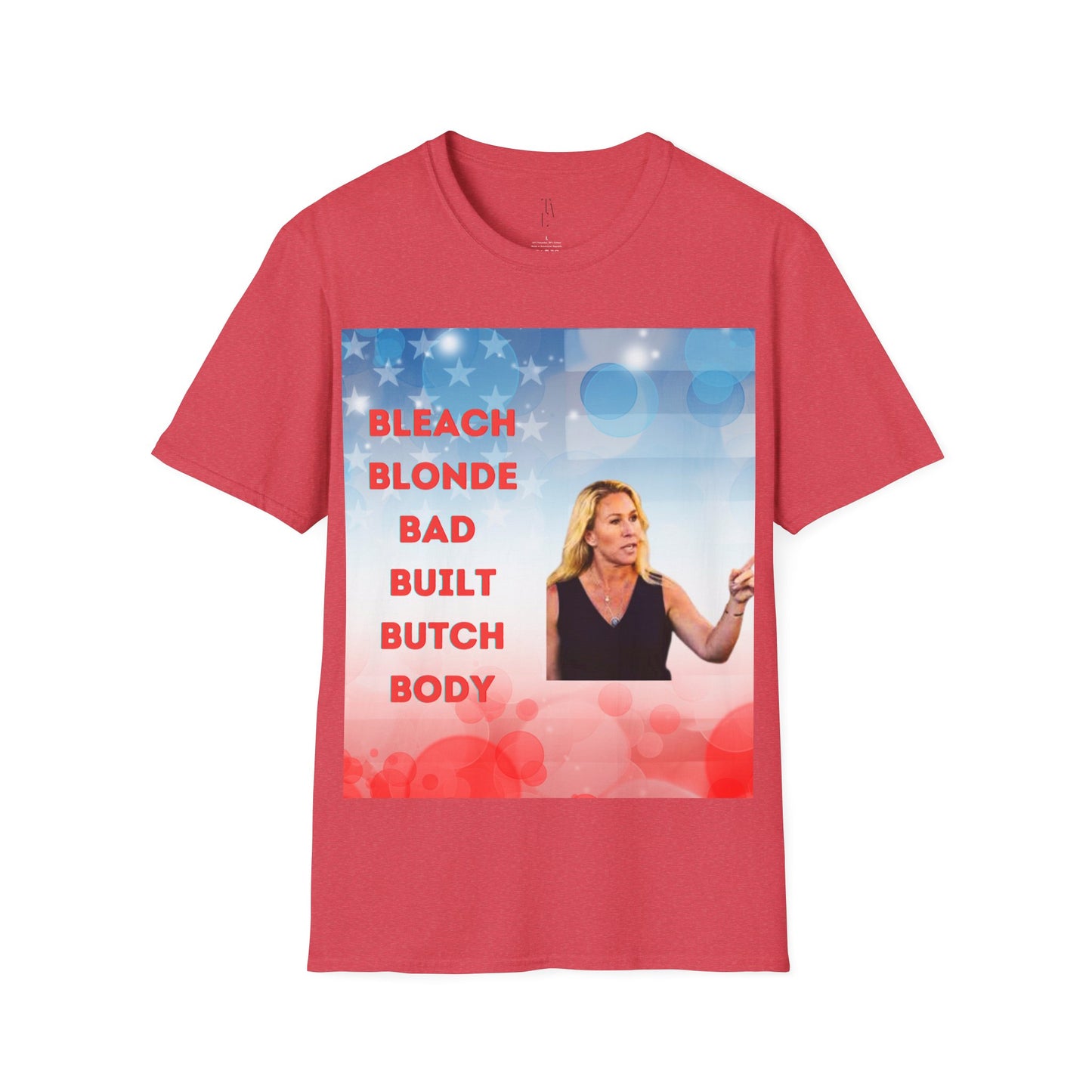 BAD BUILT - Unisex Softstyle T-Shirt