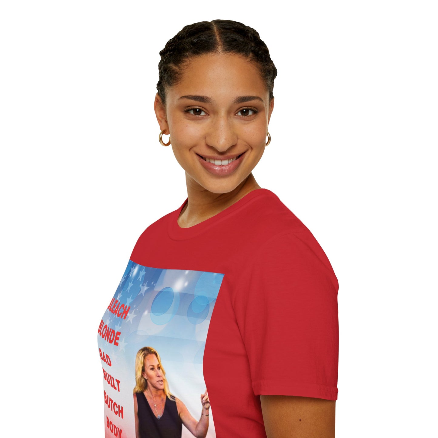 BAD BUILT - Unisex Softstyle T-Shirt