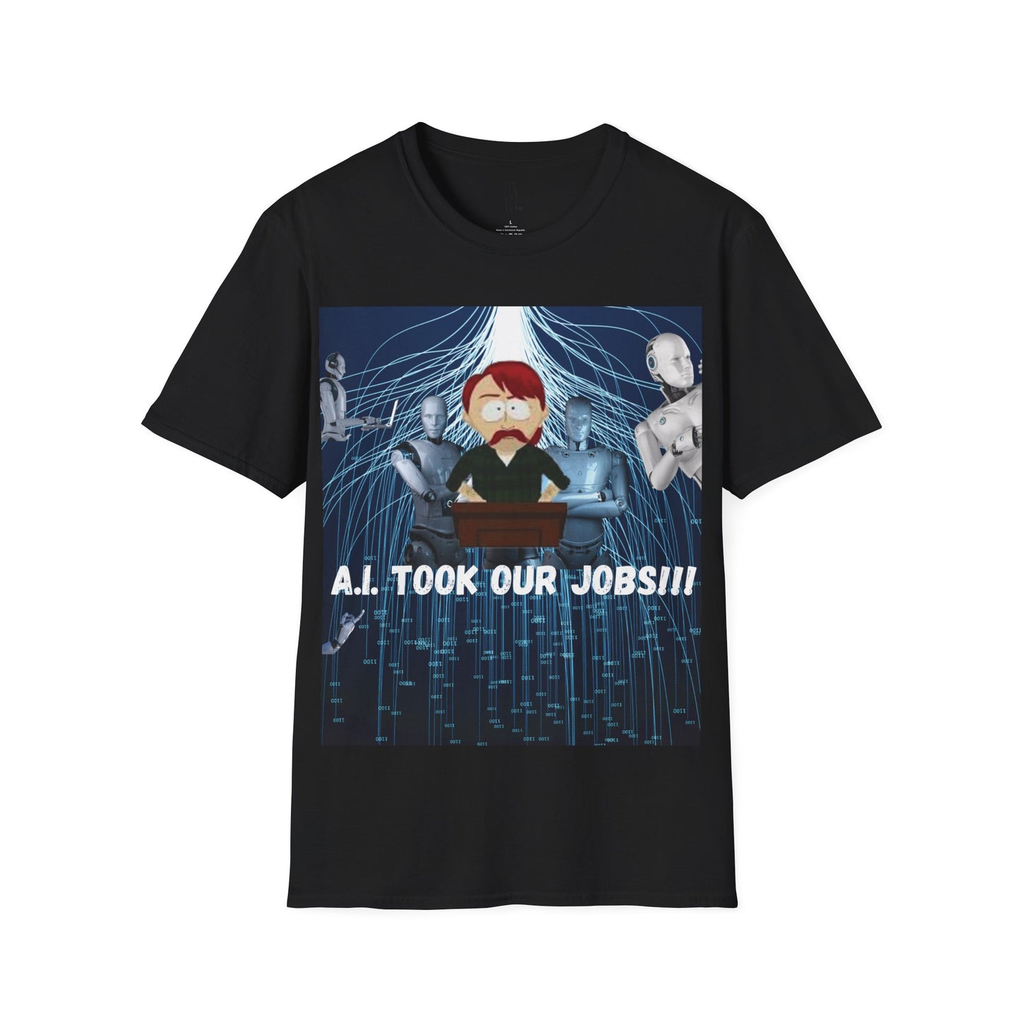 AI - Unisex Softstyle T-Shirt