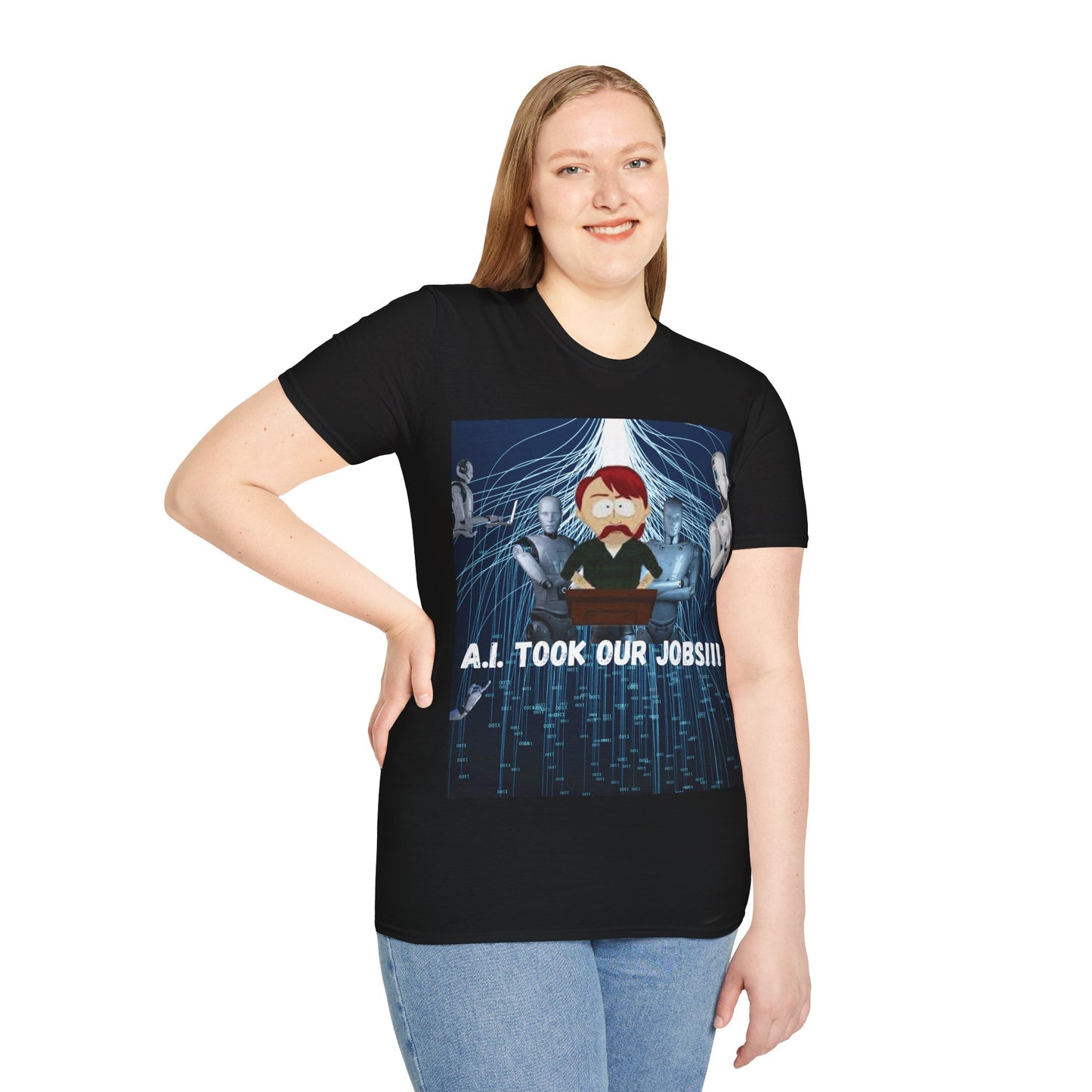 AI - Unisex Softstyle T-Shirt