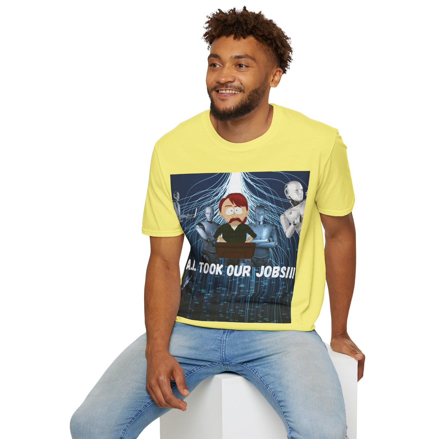 AI - Unisex Softstyle T-Shirt