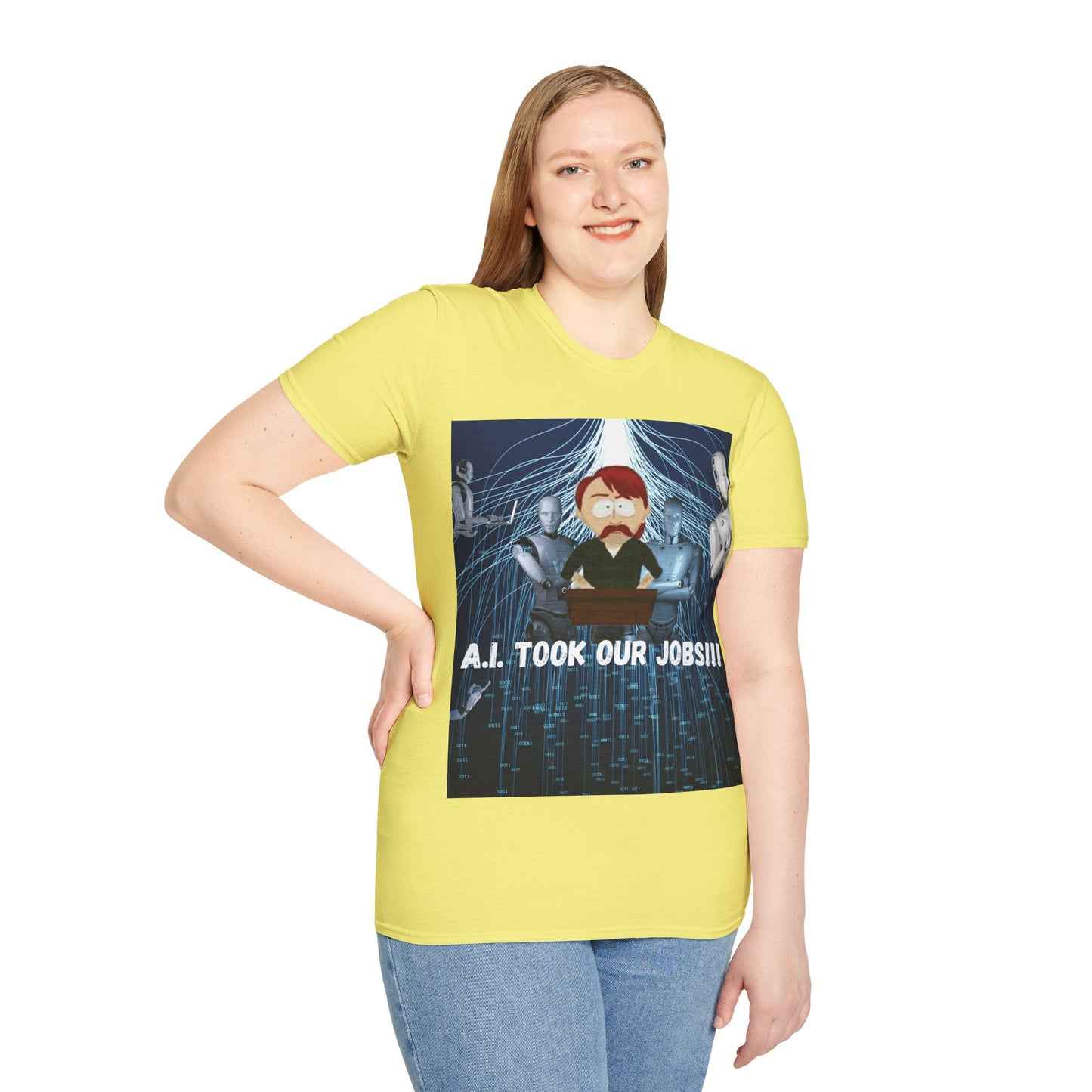 AI - Unisex Softstyle T-Shirt