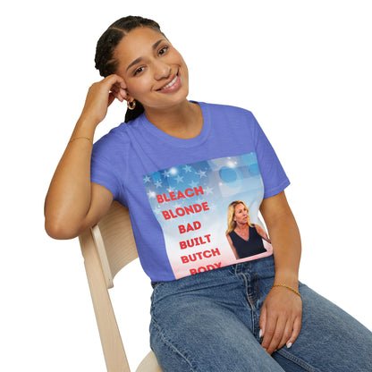 BAD BUILT - Unisex Softstyle T-Shirt