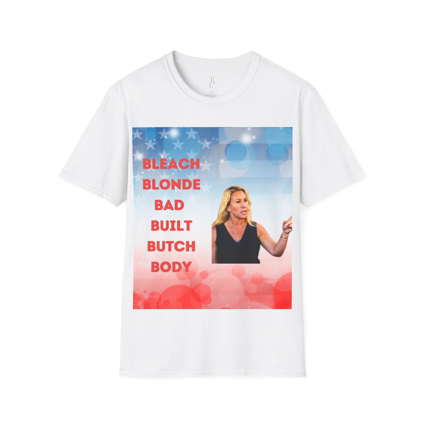 BAD BUILT - Unisex Softstyle T-Shirt