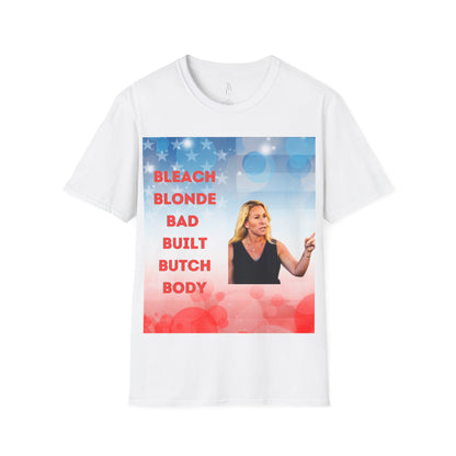 BAD BUILT - Unisex Softstyle T-Shirt
