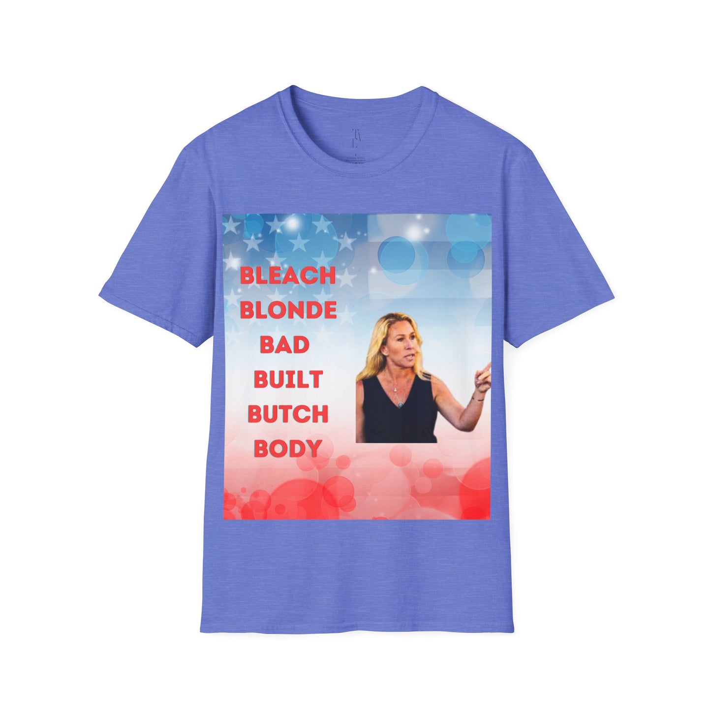BAD BUILT - Unisex Softstyle T-Shirt