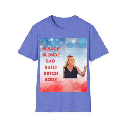 BAD BUILT - Unisex Softstyle T-Shirt