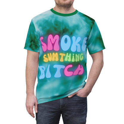 SMOKE - Unisex Cut & Sew Tee (AOP)