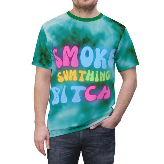 SMOKE - Unisex Cut & Sew Tee (AOP)