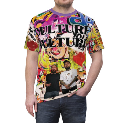 Culture Vulture - Unisex Cut & Sew Tee (AOP)
