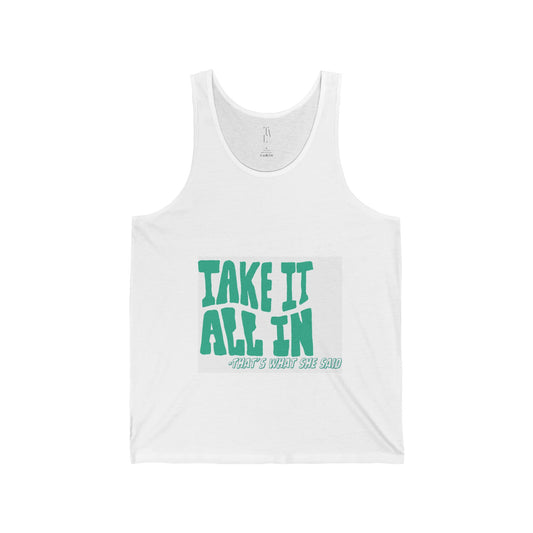 She Said - Unisex Jersey Tank