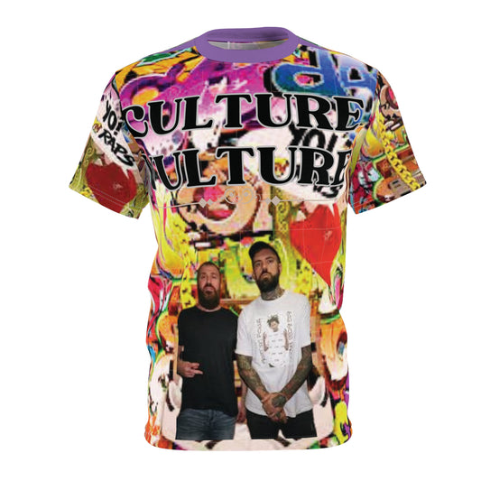 Culture Vulture - Unisex Cut & Sew Tee (AOP)